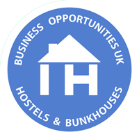 IHUK Logo for Hostel Business Opportunities facebook page