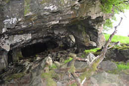 Cave near Bala