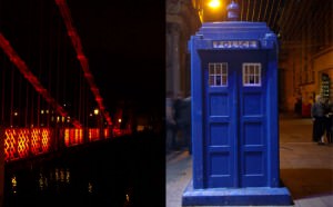 Police box : City break in Glasgow