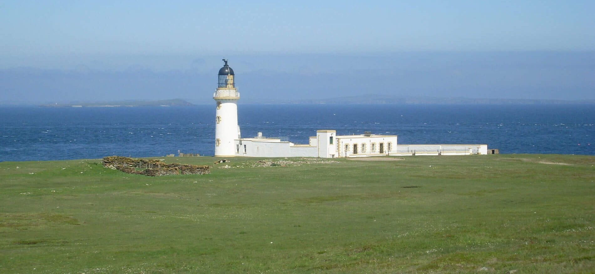 Stroma Island Lighthouse on Orkney