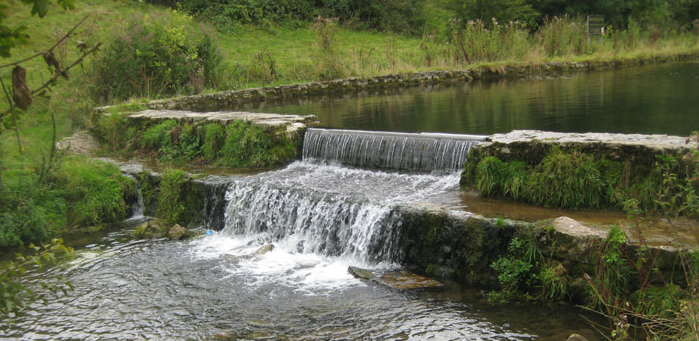 Waterfall in Derbyshire