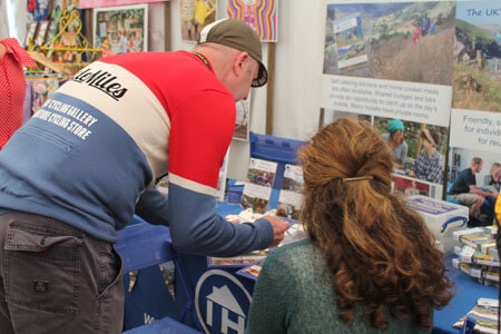 Independent Hostels stand at Eroica