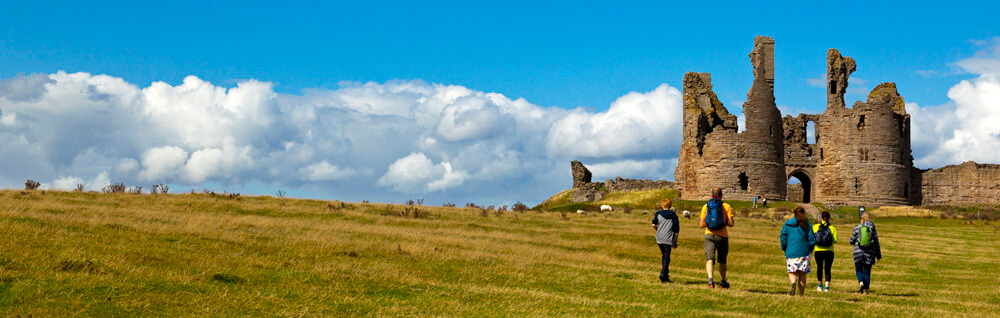 Bamborough Castle near Alnwick