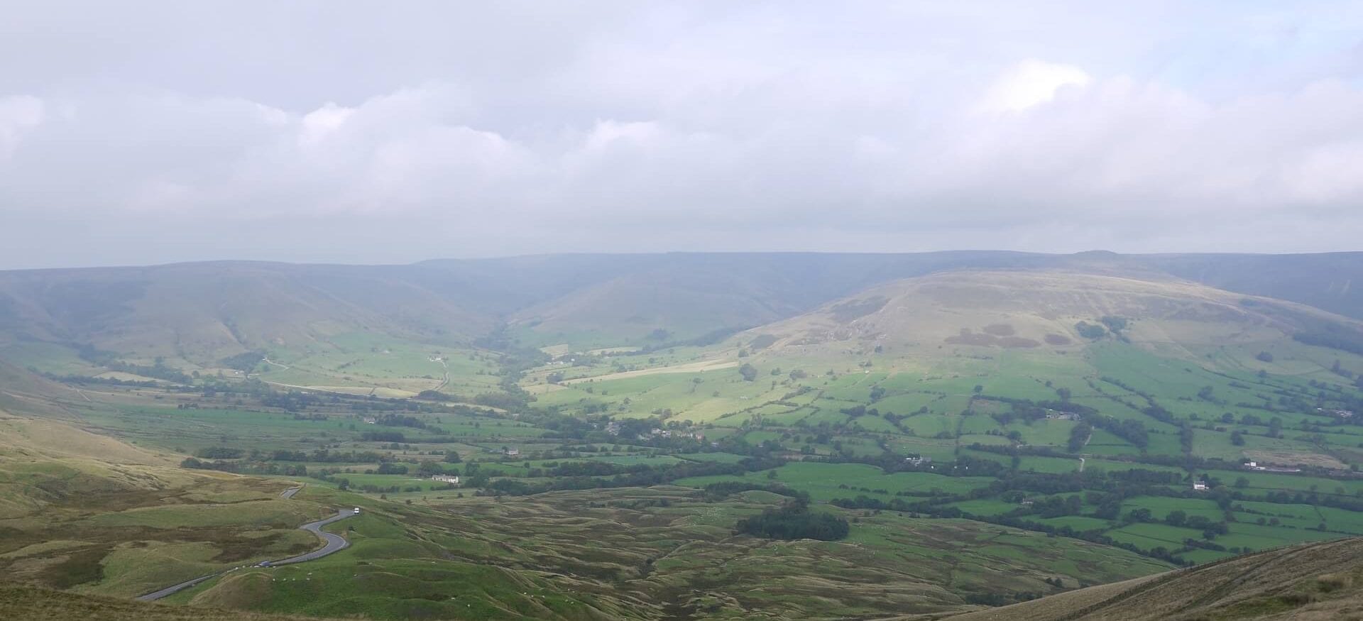 view from mam tor