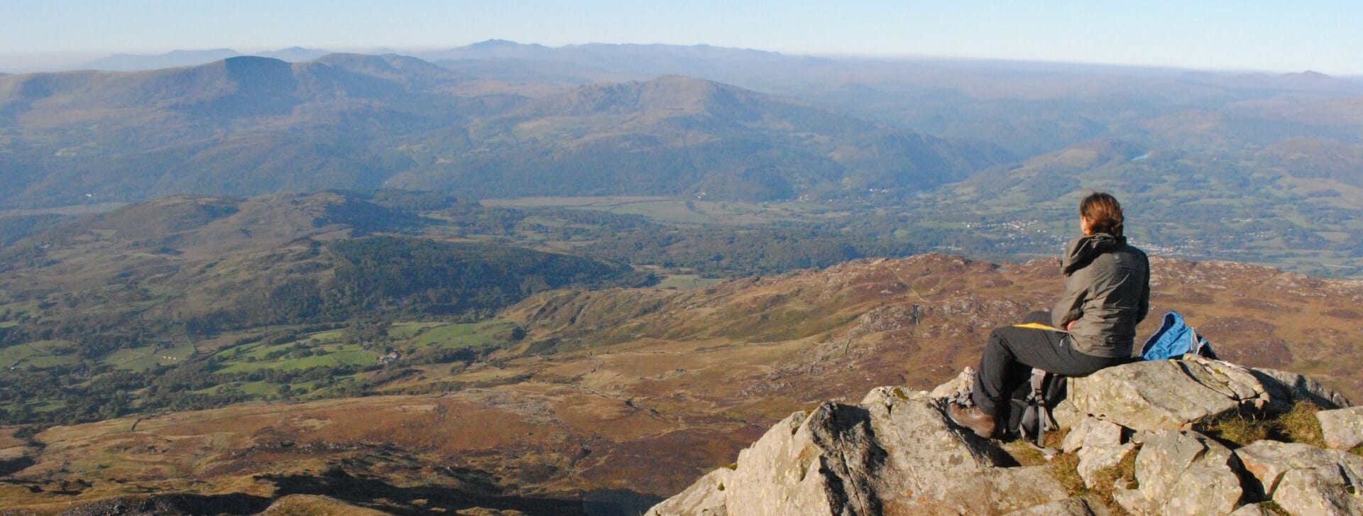 Cadair Idris mountain, viewable from Treks Bunkhouse