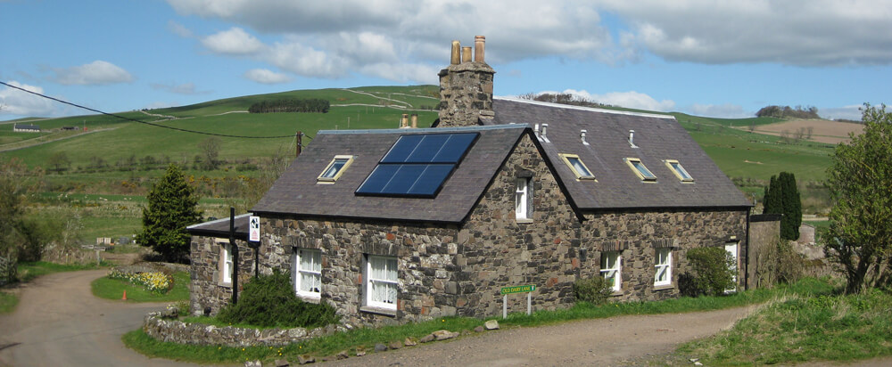 Kirk Yetholm Hostel at the start/end of the Pennine Way