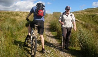 long distance walks and long distance cycling