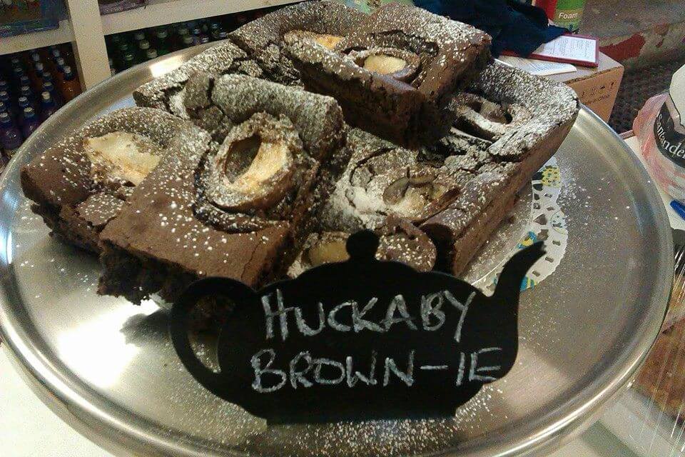 Brownies at Fox Tor Cafe and Bunkhouse