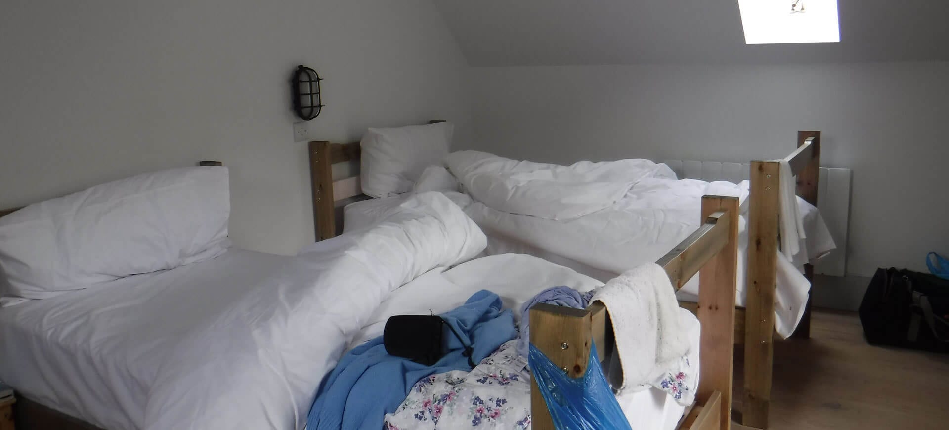 comfy beds at portsoy hostel