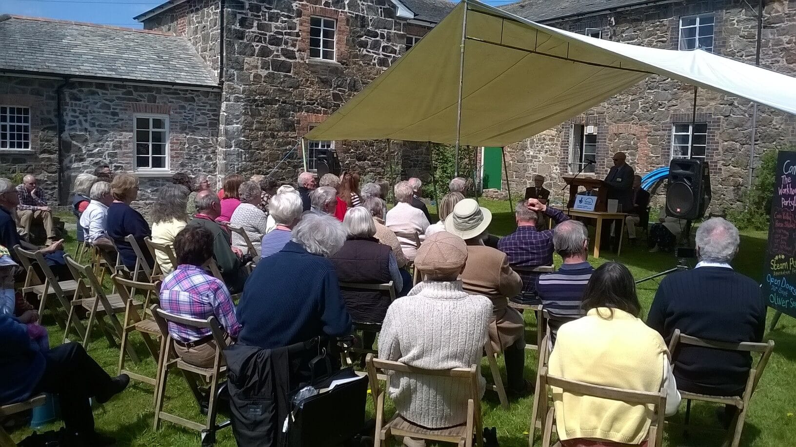 Opening of the history Centre at Y Dolydd Workhouse