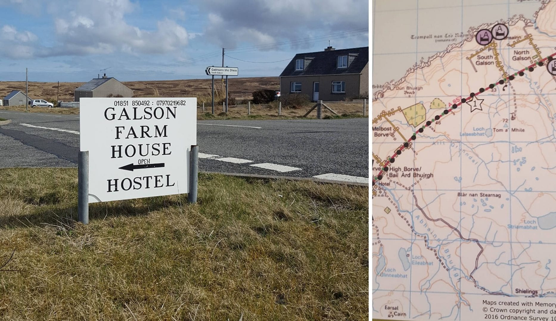 Galson Farm Hostel on the Isle of Lewis