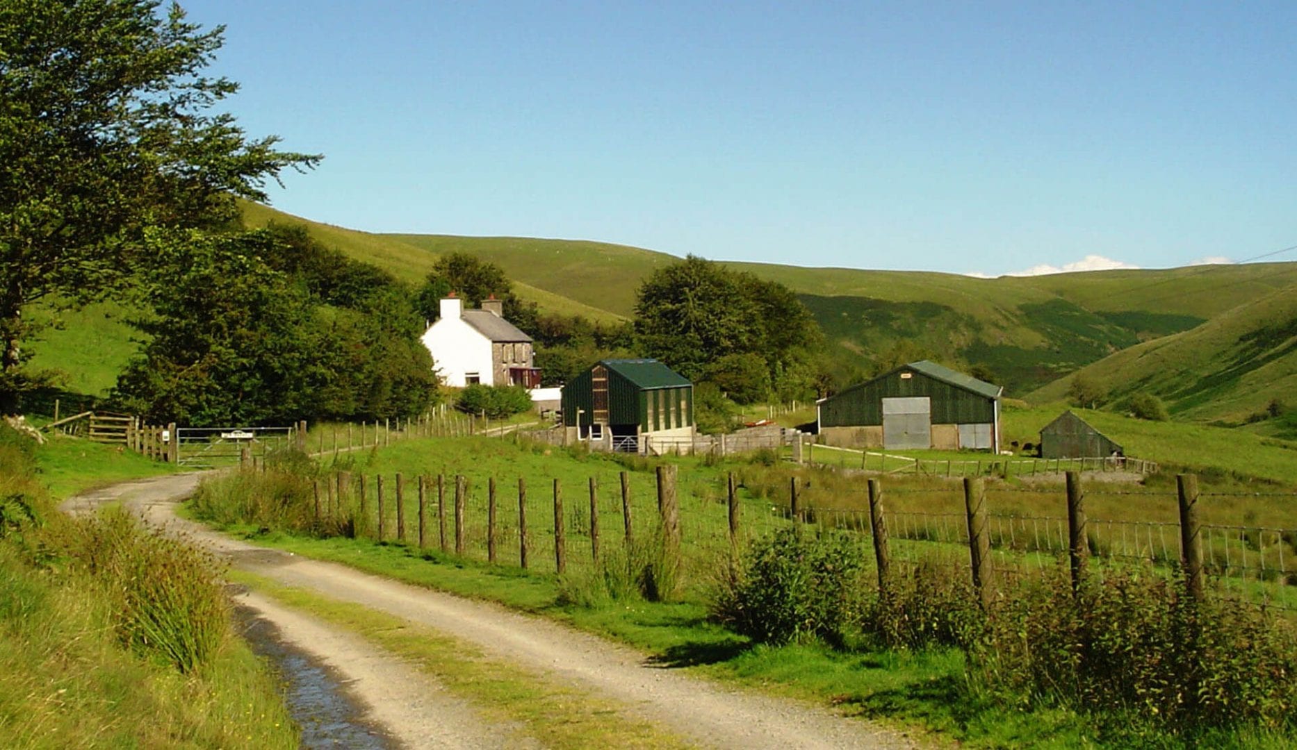 tyn cornel hostel in the Cambrian Mountains