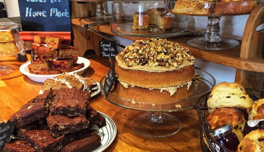 cakes at - Dales Bike Centre - Swaledale - Yorkshire Dales