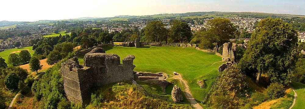 Kendal Castle close to Kendal Hostel in the Lake District National Park