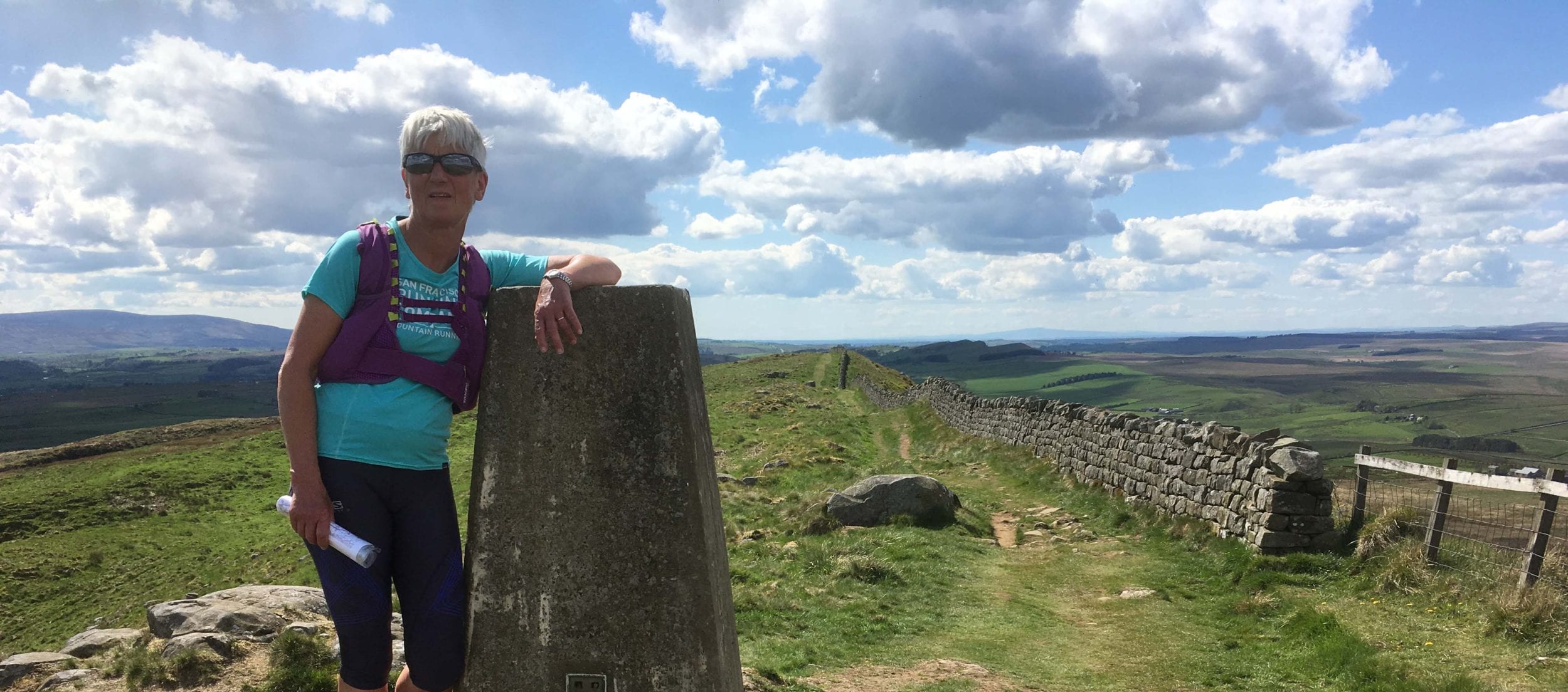 Running Hadrians Wall with hostel accommodation at Slack House Farm or Florries Bunkhouse