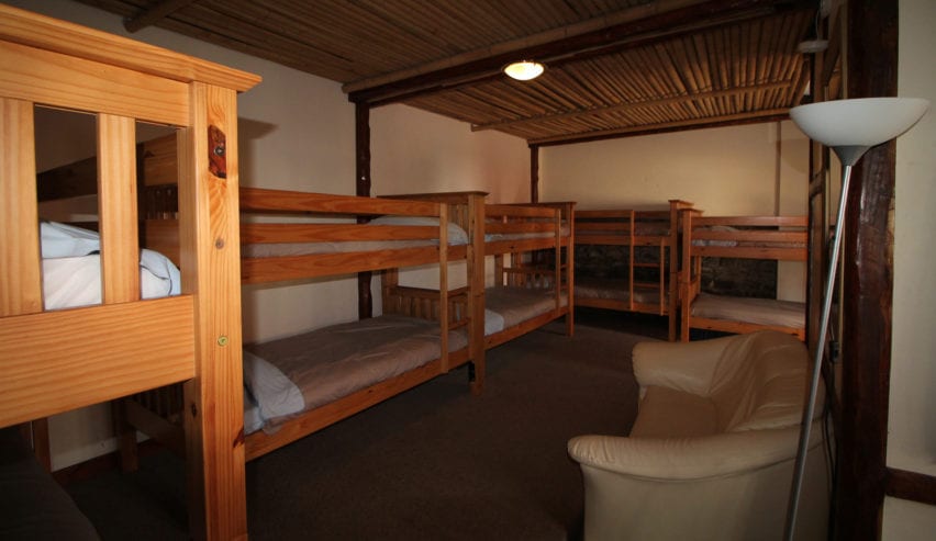 group dorm at Pantyrathro international hostel