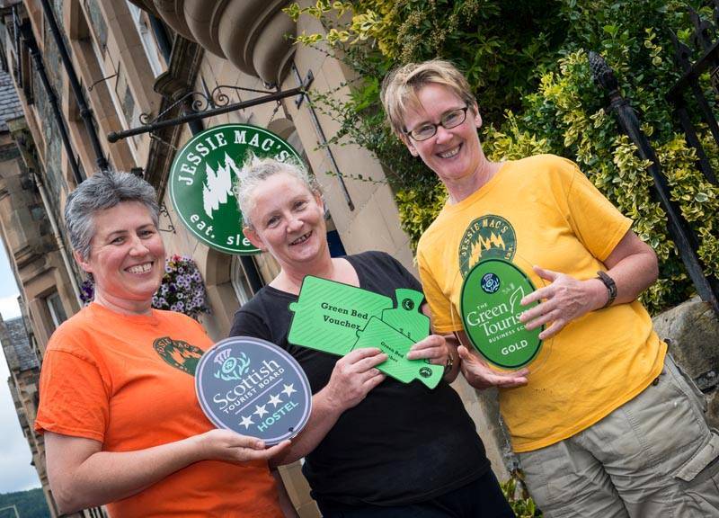 Jessie Macs Hostel wins Green Tourism award