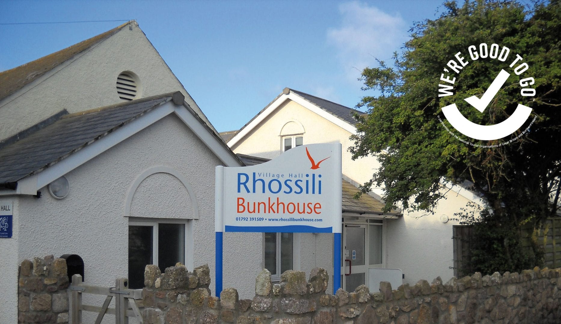Rhossili Bunkhouse and Good to Go logo