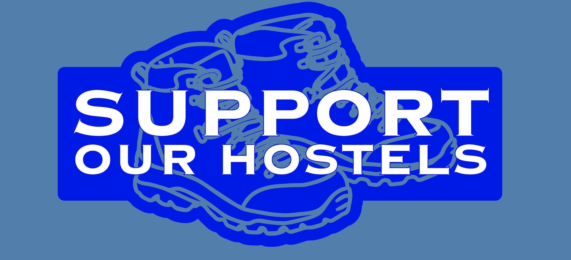 support our hostels logo