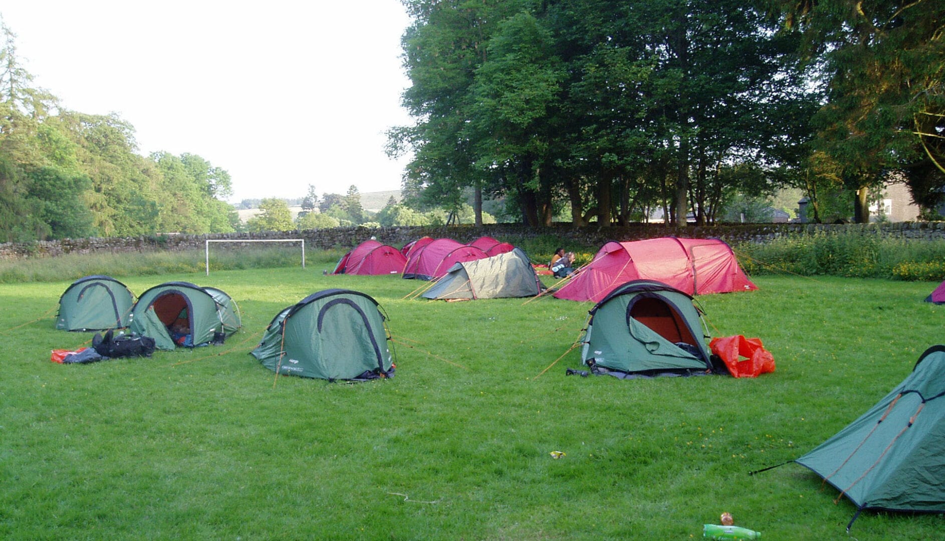 D of E Campsite in the Lake District at Garragil