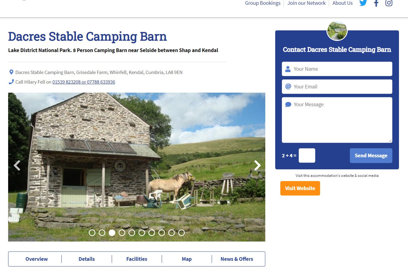 camping barn for advertise your bunkhouse in the Independent Hostels network