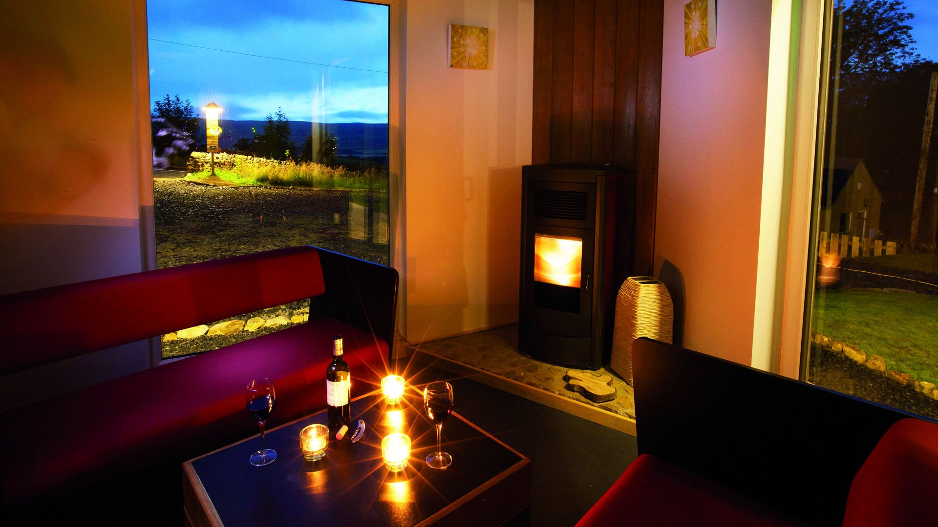 Hostels with Log Burners and Real fires