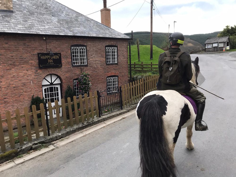 holidays for horse riders at Mid wales Bunkhouse