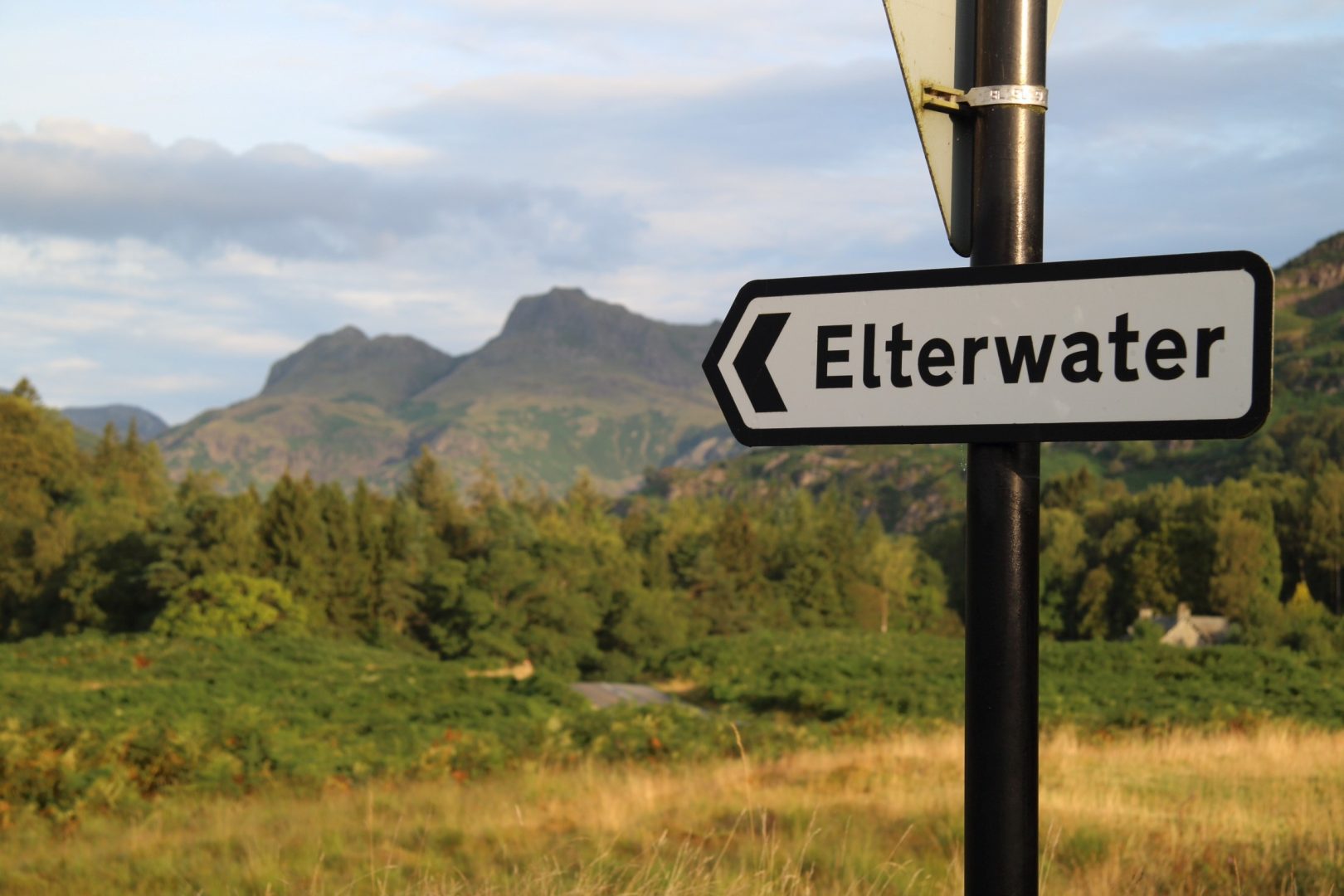Signpost for Elterwater