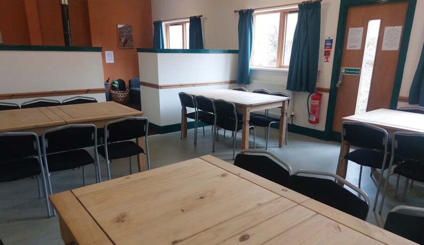 dinning room at Kintail Bunkhouse Outdoor Centre