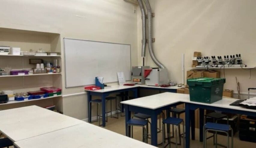 art room at Blencathra FSC